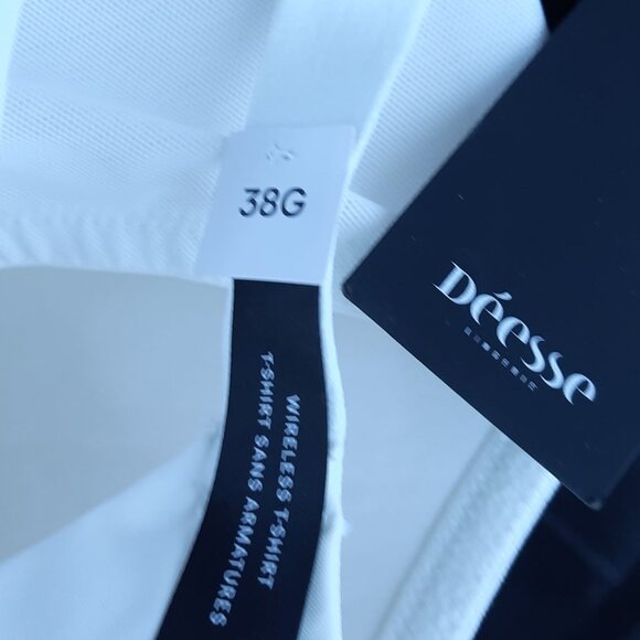 NWT 38 G Desse White comfort bra - Picture 4 of 8